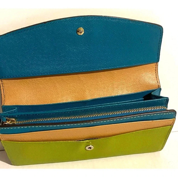 Michael kors green saffiano leather wallet - Picture 5 of 8